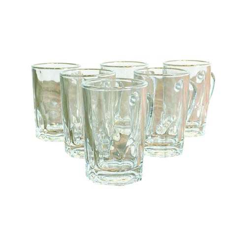 طقم بيالات شاهي زجاج