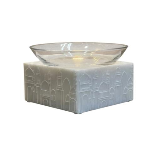 صحن تقديم رمضاني بقاعدة رخام