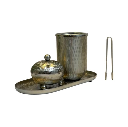 طقم مباخر ذهبي ألمونيوم هندي