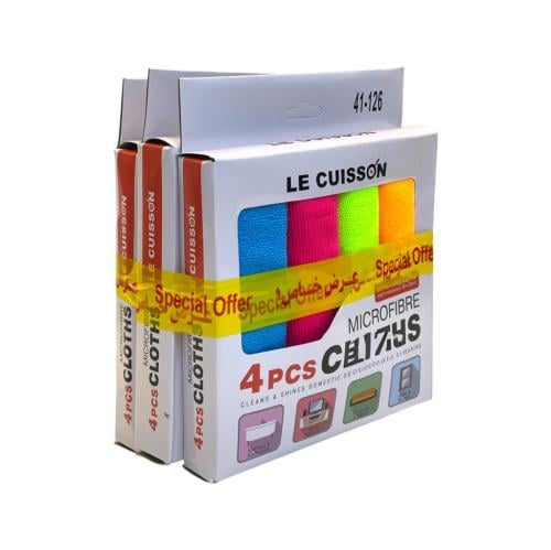 فوط مطبخ 4 قطع * 3