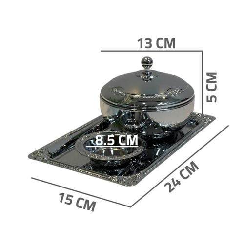 طقم طوفريه مع تمرية 3 قطع