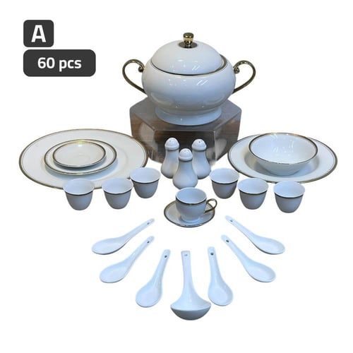 طقم سفرة فخم 60 قطعة