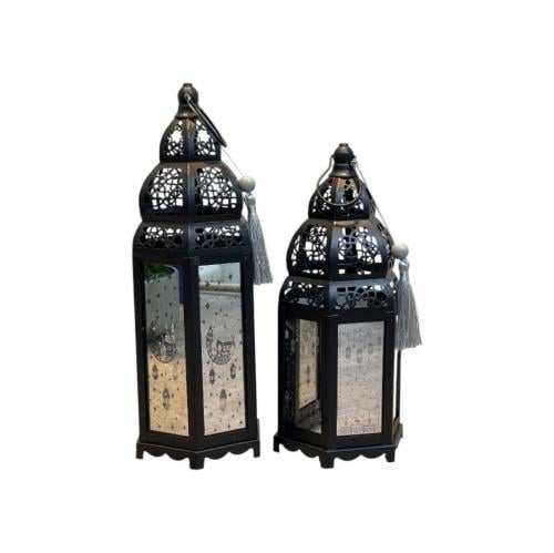 فانوس مضيء اسود