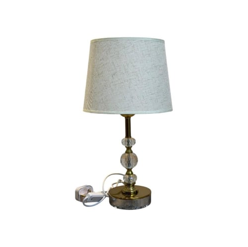 أبجورة كلاسيك طاولة ثلاث كرات كريستال