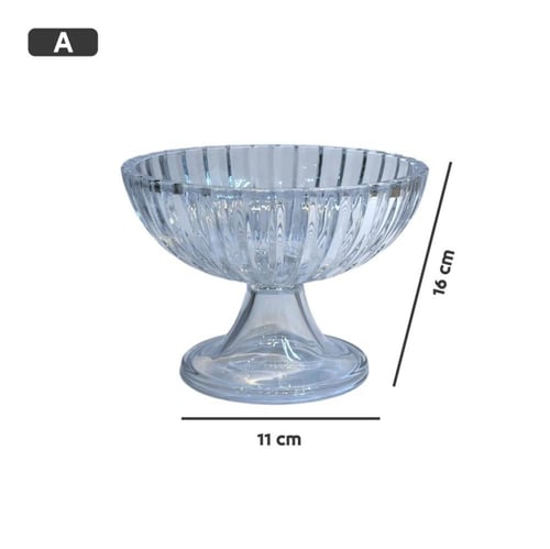 وعاء تقديم زجاج