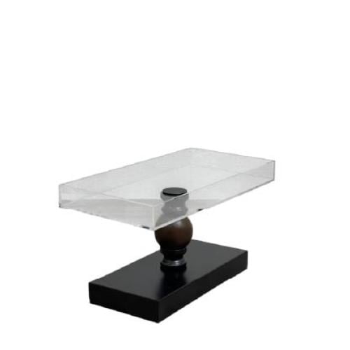 صحن كيك وضيافة بقاعدة