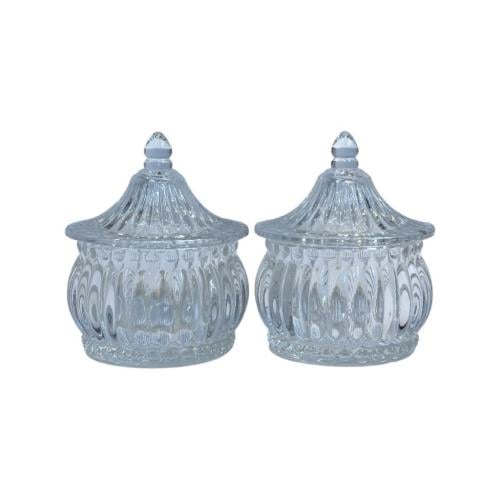 طقم سكرية زجاج