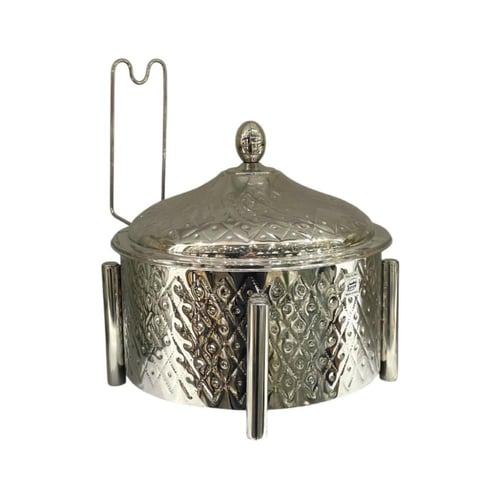 سخانات طعام هندي فضي