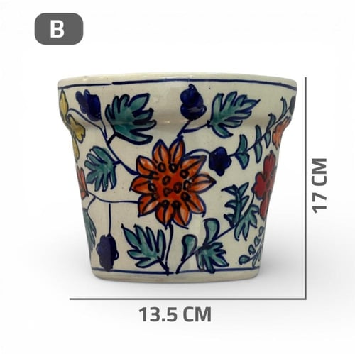 فازة نقشة أزهار