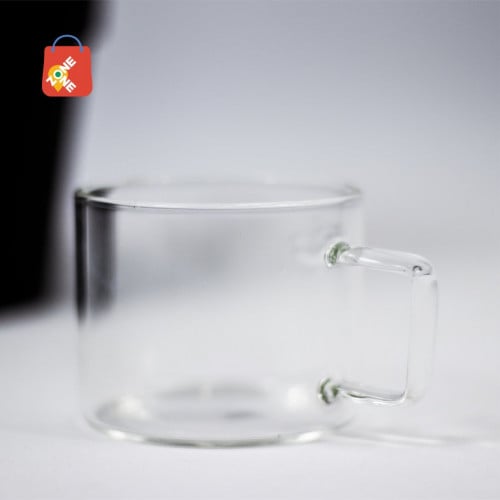 طقم أكواب زجاج شفاف 3 أشخاص