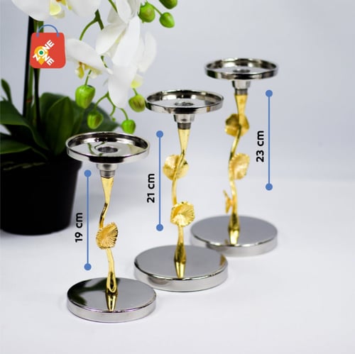 شمعدان ستيل هندي