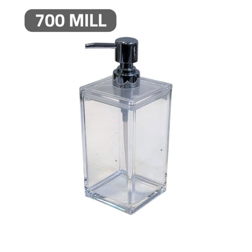 موزع صابون شفاف اكريلك