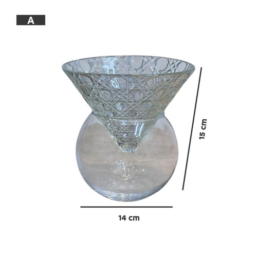 طقم زجاج فاخر متعدد الاستخدامات
