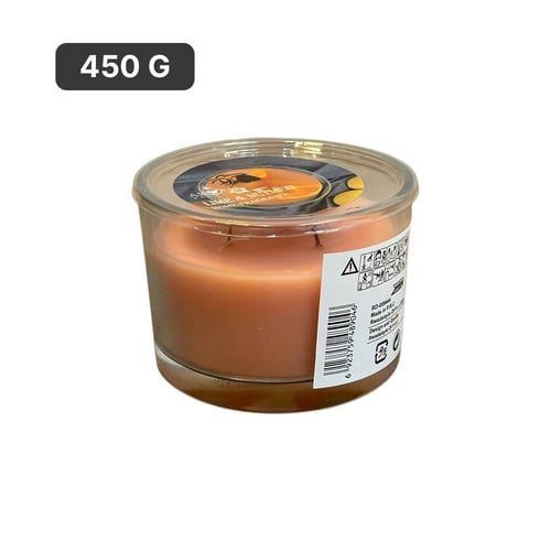 شموع معطرة كبيرة في كأس