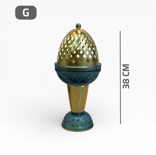 مبخرة ملكية زجاج