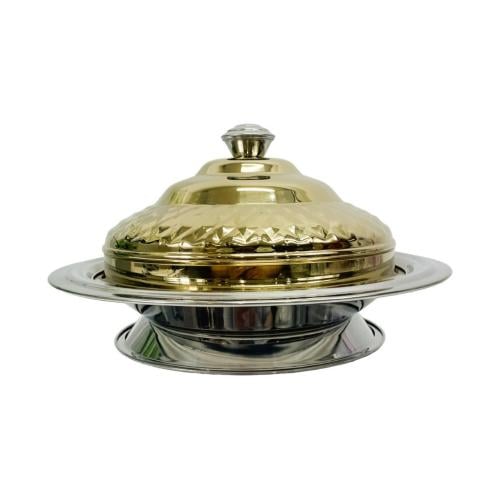 صحن تقديم ستانلس ستيل 70 سم