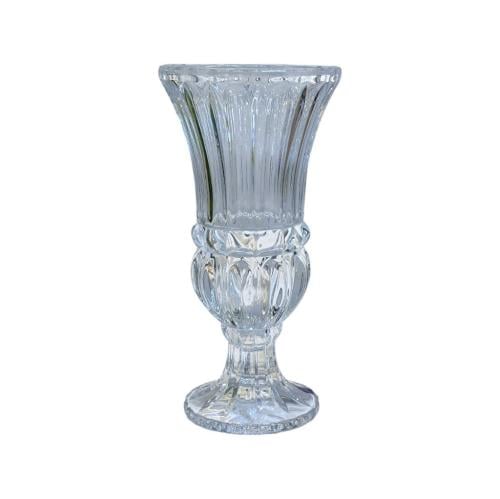 فازة زجاج طويلة