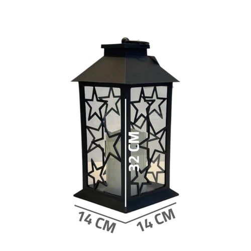 فوانيس رمضان بطارية بلاستيك