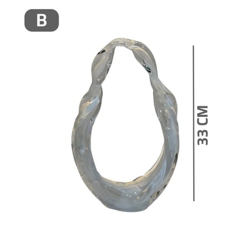 تحفة زجاج حلقي