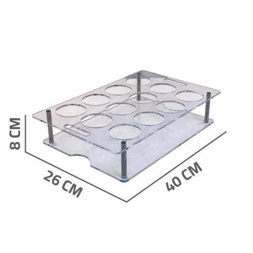 حامل اكواب اكريلك