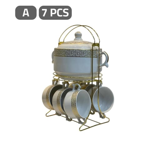 طقم شوربة سيراميك 7 قطع