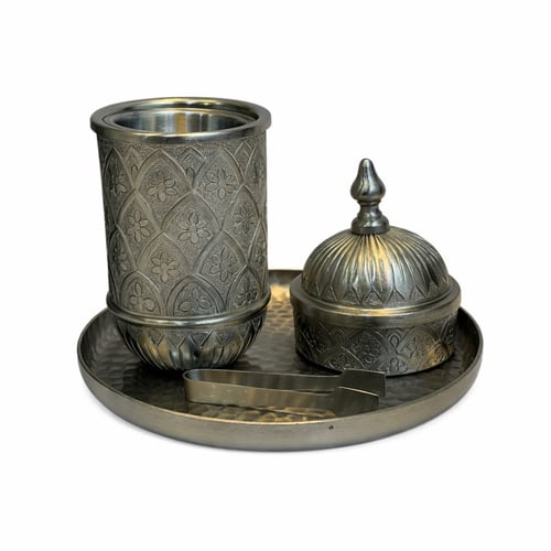 طقم مبخرة المونيوم هندي