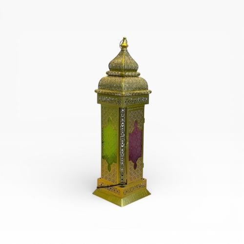 فانوس معدني ملون