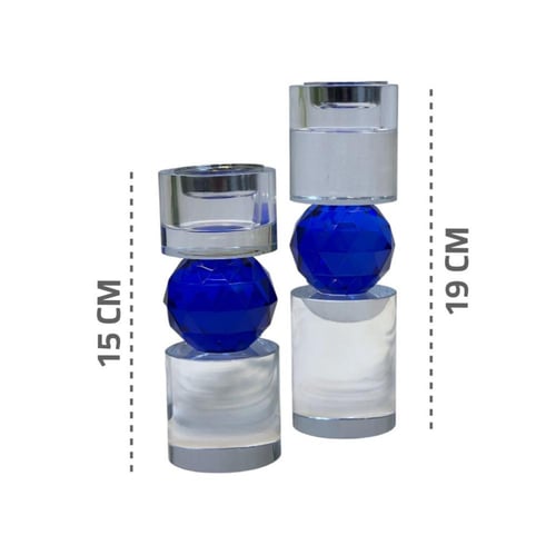 مباخر مميزه قطعتين كرة زجاج