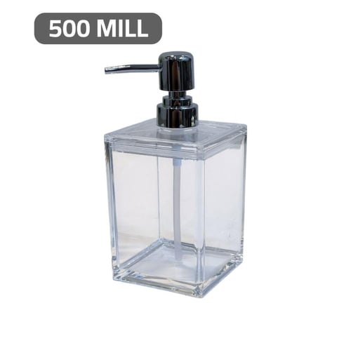 موزع صابون شفاف اكريلك