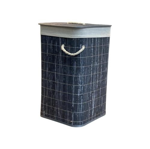 سلة ملابس غسيل خشب