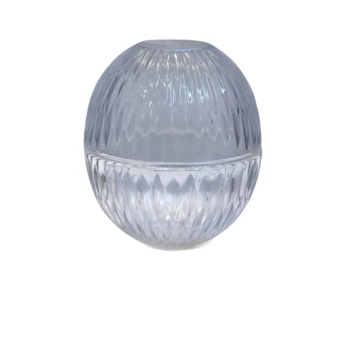 علبة مناديل زجاجية