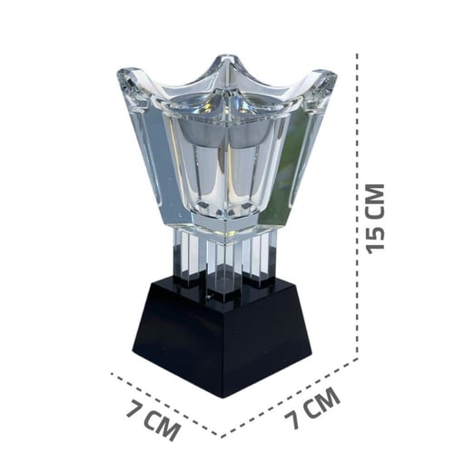 مبخرة زجاج كريستال