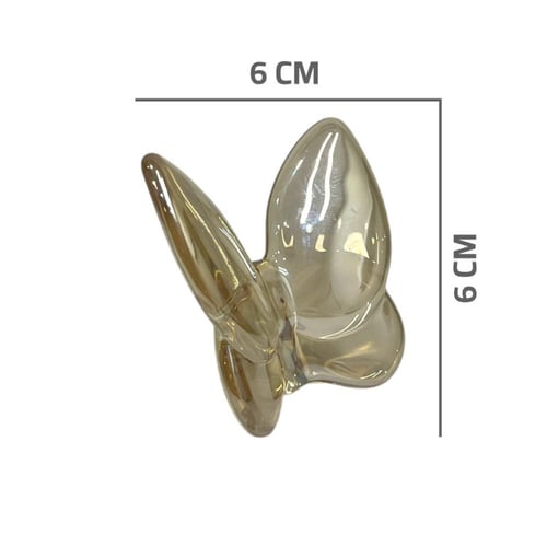 فراشة ديكور زجاج