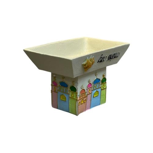 صحن تقديم بنقشة رمضانية