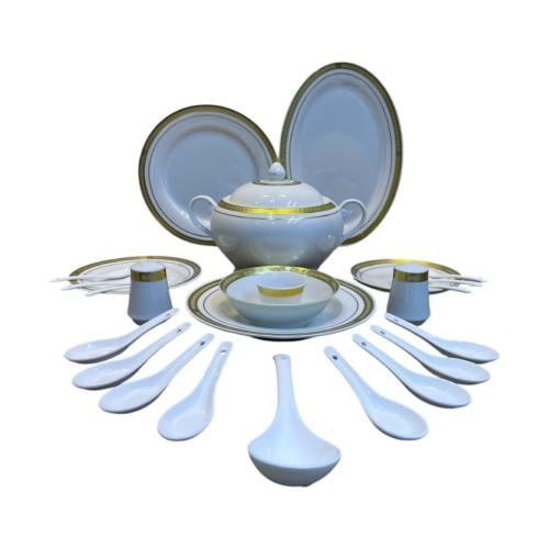 طقم سفرة كامل فخم 110 قطعة