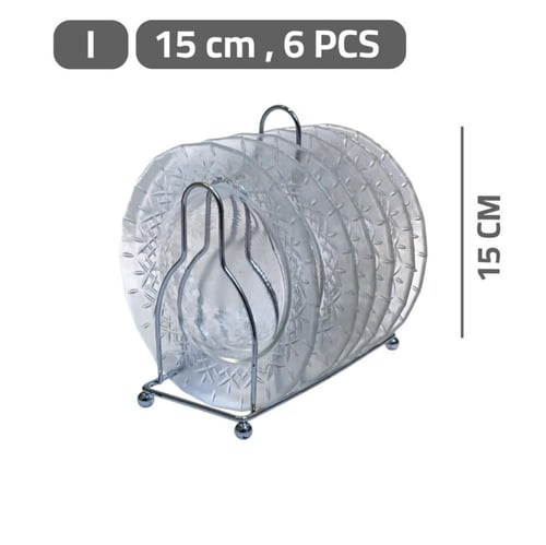 صحون قزاز مع ستاند