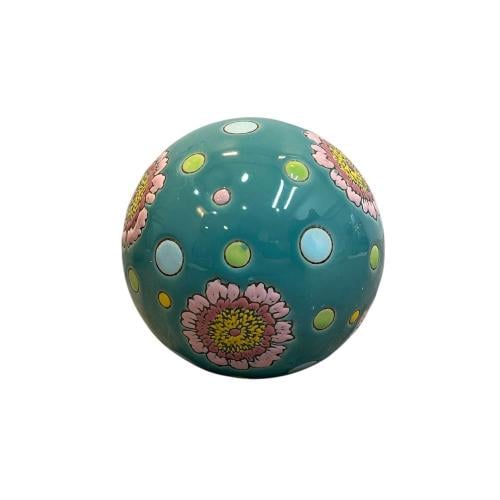 كرة سيراميك ديكور رسوم يدوية
