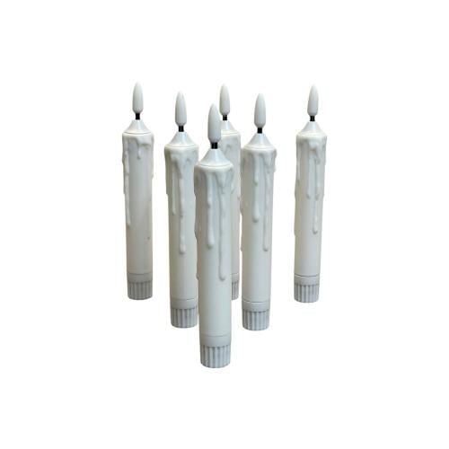 طقم شموع بطارية 6 قطع