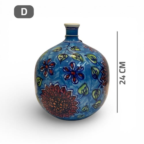 علبة زهرة حمراء