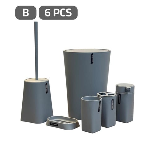 طقم ادوات تنظيف الحمام 6 قطع