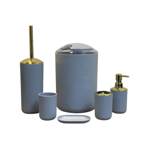 طقم ادوات نظافة الحمام 6 قطع