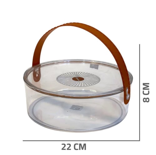 صينية حلا اكريلك بغطاء