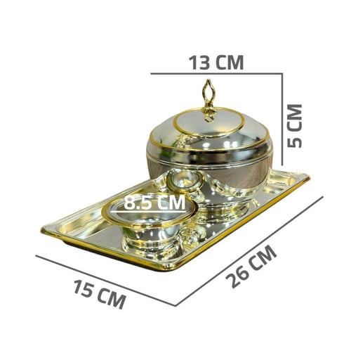 طقم تمرية ستانلس ستيل