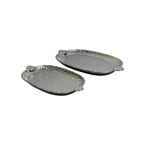 صحن سيراميك بمقابض دائرة