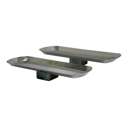 صحن تقديم ستيل مستطيل