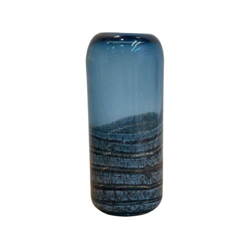 فازة زجاج أزرق المحيط