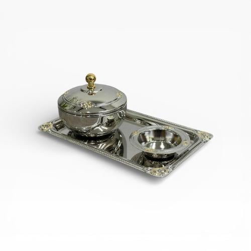 طقم طوفرية مع تمرية ستيل