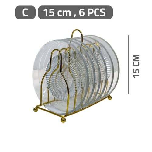 صحون قزاز مع ستاند