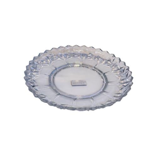 صحن زجاجى منقوش