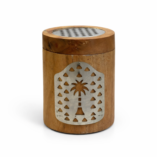 مبخرة خشب هندي متنوع بغطاء مغناطيس